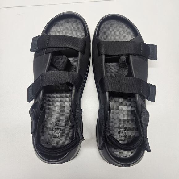 UGG Men\'s Stratus Sandal Black 1152686 Size 11 EU 44